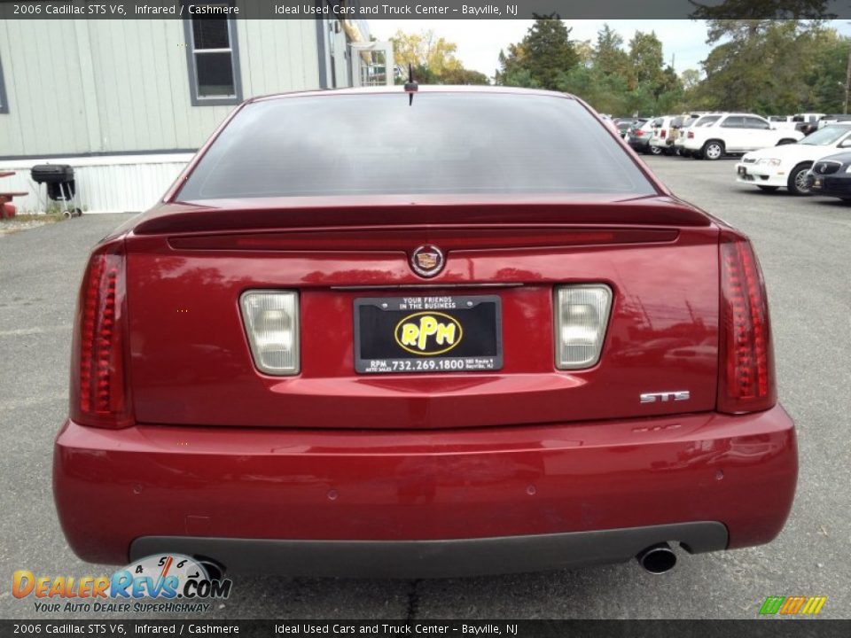 2006 Cadillac STS V6 Infrared / Cashmere Photo #15