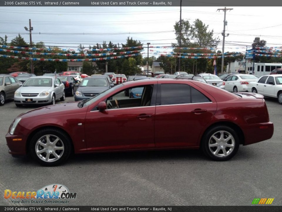 2006 Cadillac STS V6 Infrared / Cashmere Photo #19