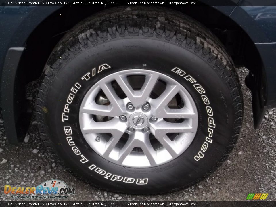 2015 Nissan Frontier SV Crew Cab 4x4 Wheel Photo #3