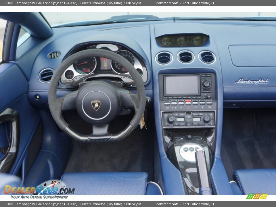 Dashboard of 2006 Lamborghini Gallardo Spyder E-Gear Photo #50