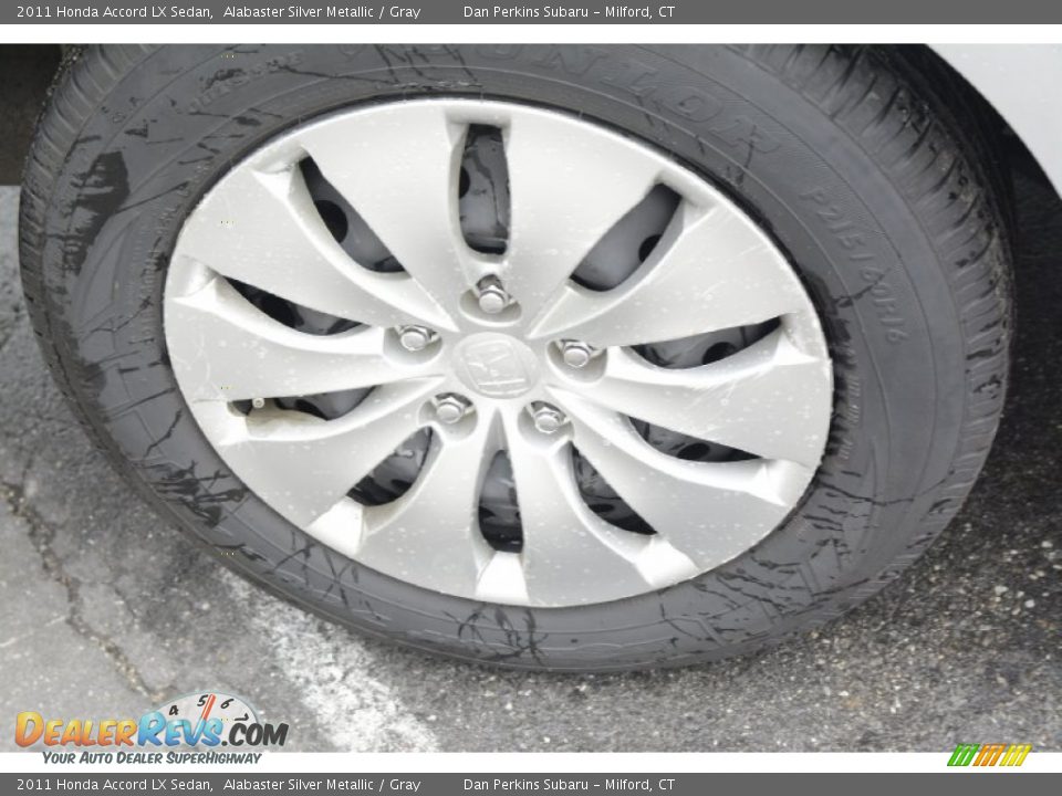 2011 Honda Accord LX Sedan Alabaster Silver Metallic / Gray Photo #23