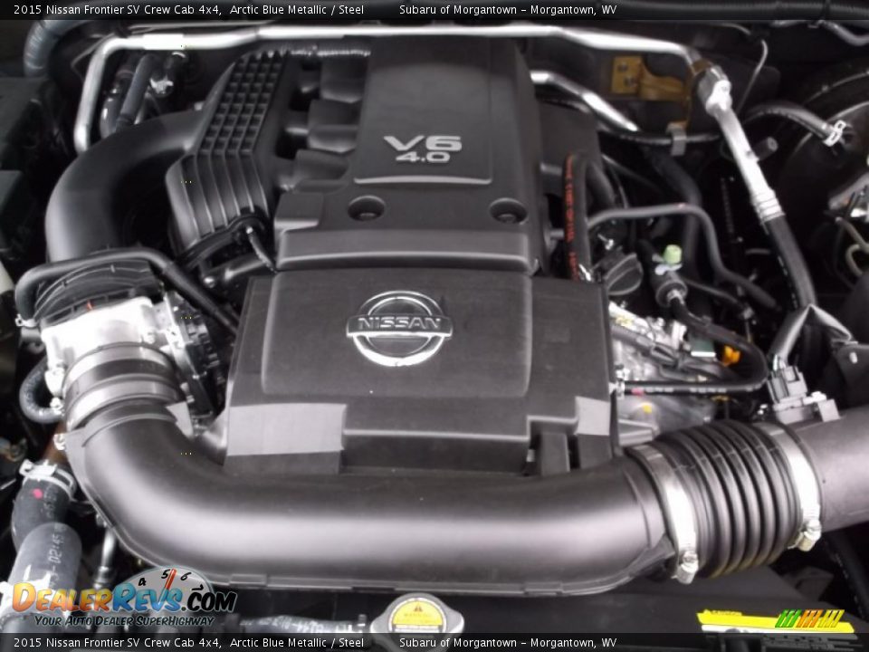 2015 Nissan Frontier SV Crew Cab 4x4 4.0 Liter DOHC 24-Valve CVTCS V6 Engine Photo #10