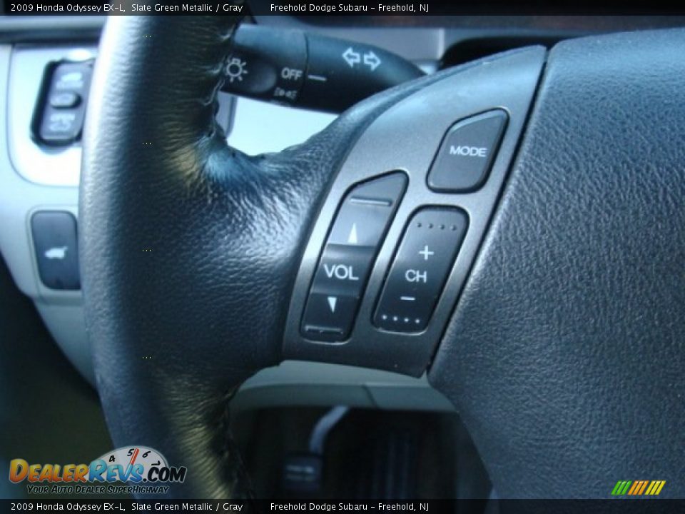 2009 Honda Odyssey EX-L Slate Green Metallic / Gray Photo #20