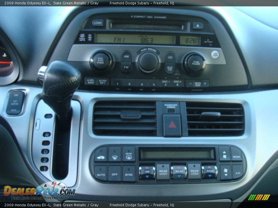 2009 Honda Odyssey EX-L Slate Green Metallic / Gray Photo #23