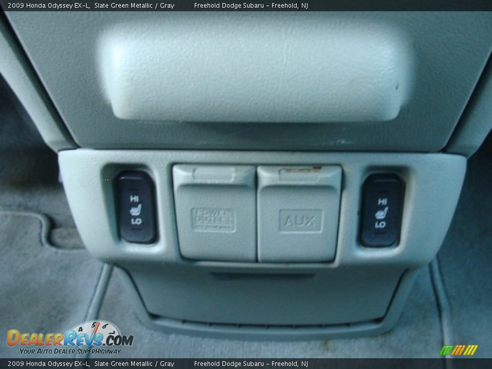 2009 Honda Odyssey EX-L Slate Green Metallic / Gray Photo #24