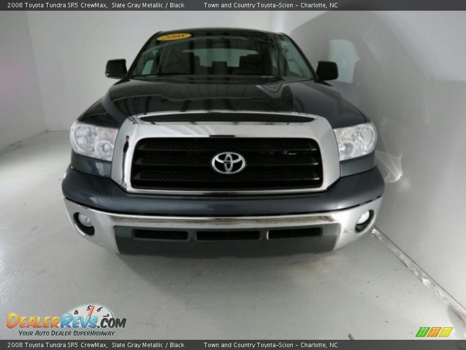 2008 Toyota Tundra SR5 CrewMax Slate Gray Metallic / Black Photo #3
