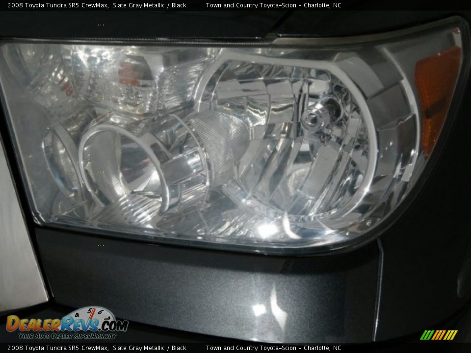 2008 Toyota Tundra SR5 CrewMax Slate Gray Metallic / Black Photo #4