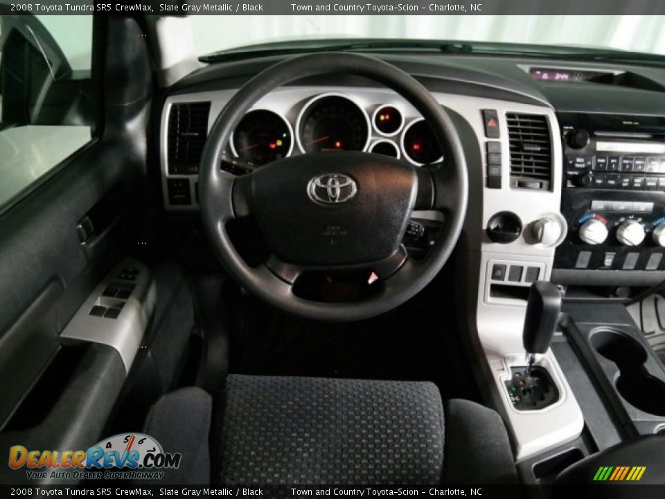 2008 Toyota Tundra SR5 CrewMax Slate Gray Metallic / Black Photo #8