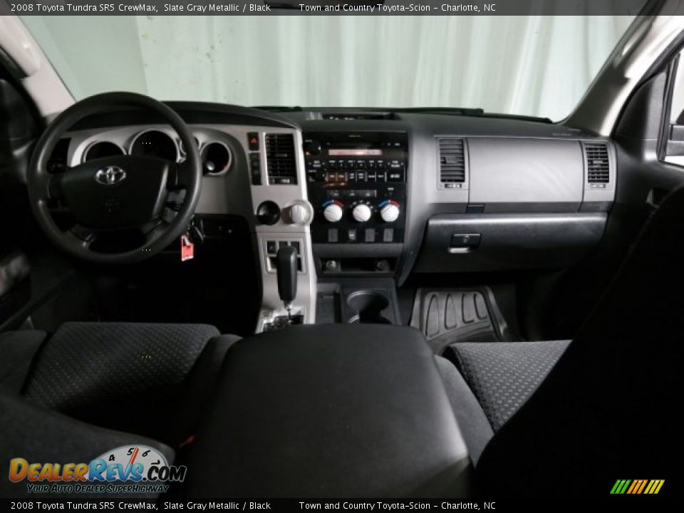 2008 Toyota Tundra SR5 CrewMax Slate Gray Metallic / Black Photo #9