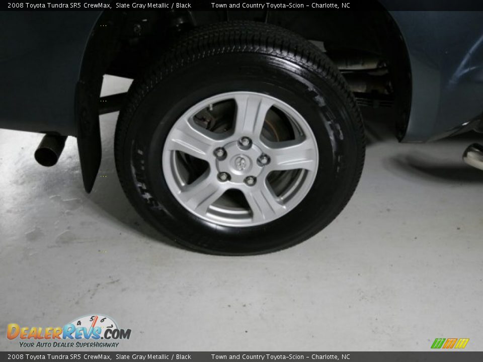 2008 Toyota Tundra SR5 CrewMax Slate Gray Metallic / Black Photo #14