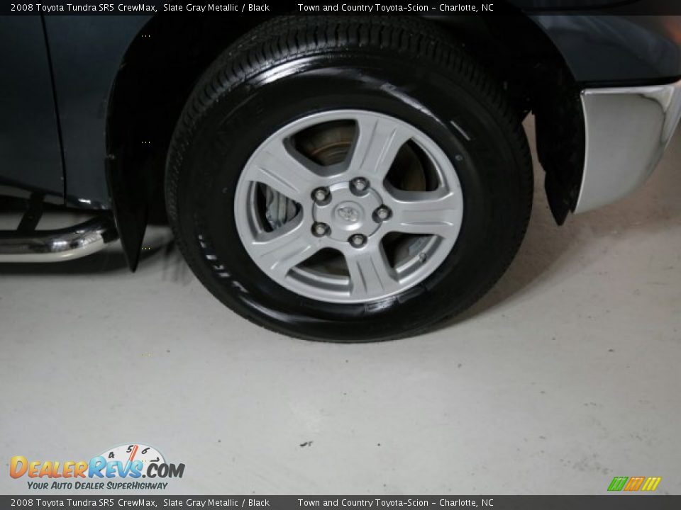 2008 Toyota Tundra SR5 CrewMax Slate Gray Metallic / Black Photo #15