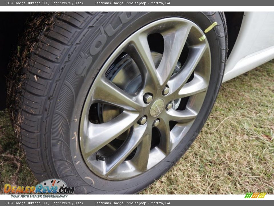 2014 Dodge Durango SXT Bright White / Black Photo #5