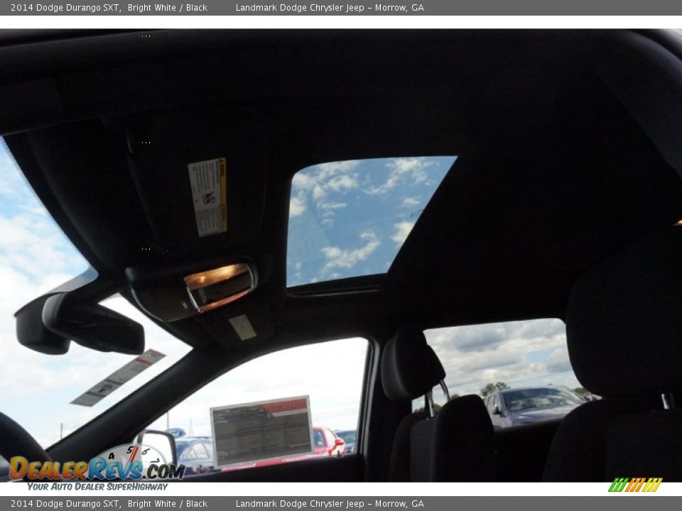 2014 Dodge Durango SXT Bright White / Black Photo #7