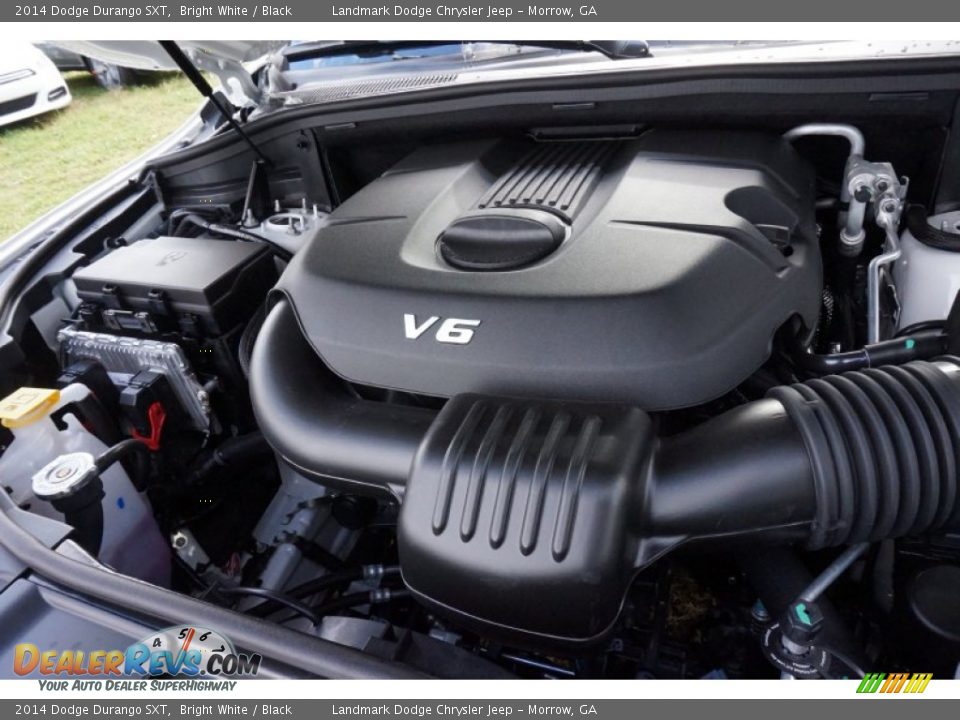 2014 Dodge Durango SXT Bright White / Black Photo #9