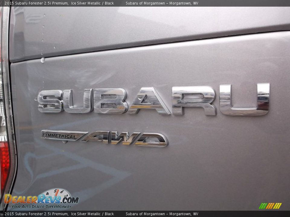 2015 Subaru Forester 2.5i Premium Ice Silver Metallic / Black Photo #9