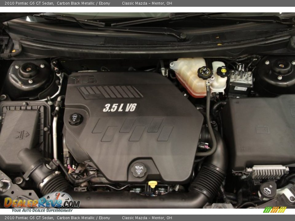 2010 Pontiac G6 GT Sedan 3.5 Liter Flex-Fuel OHV 12-Valve VVT V6 Engine Photo #13