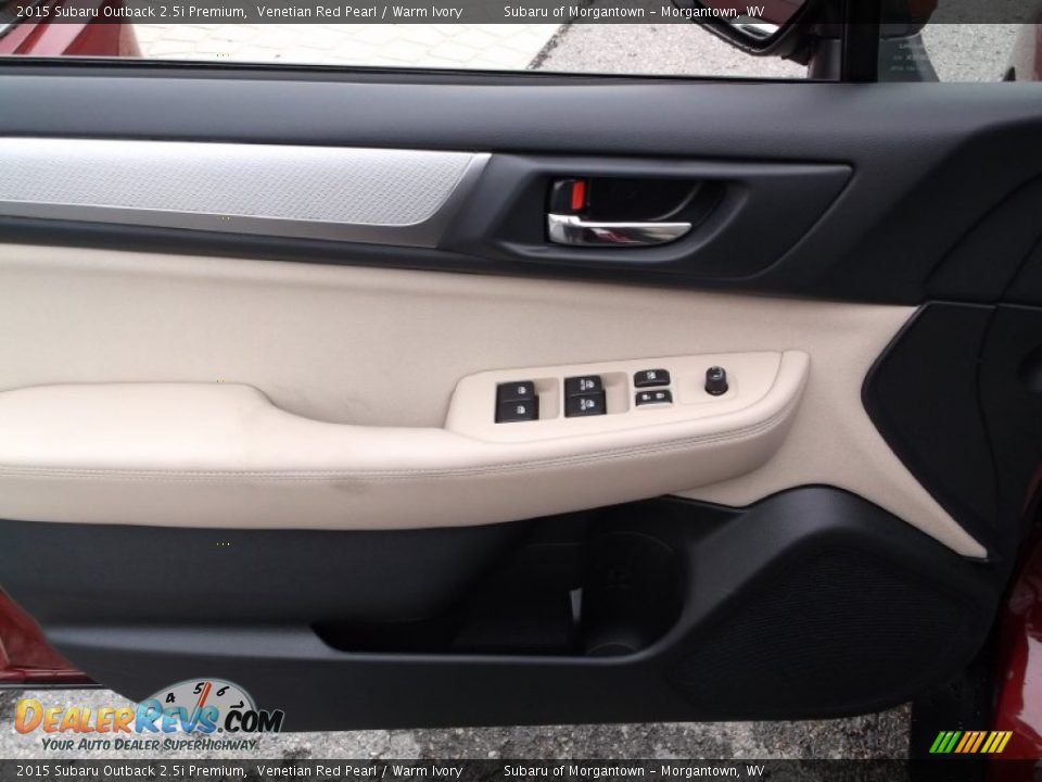 2015 Subaru Outback 2.5i Premium Venetian Red Pearl / Warm Ivory Photo #11