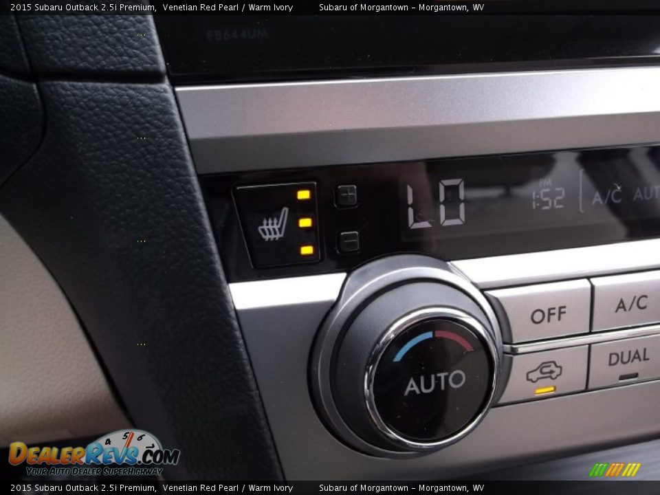 2015 Subaru Outback 2.5i Premium Venetian Red Pearl / Warm Ivory Photo #16