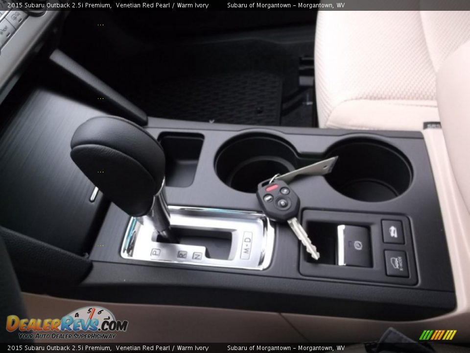 2015 Subaru Outback 2.5i Premium Venetian Red Pearl / Warm Ivory Photo #17
