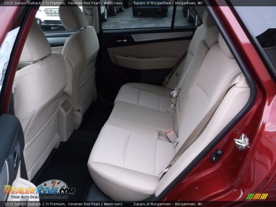 2015 Subaru Outback 2.5i Premium Venetian Red Pearl / Warm Ivory Photo #18