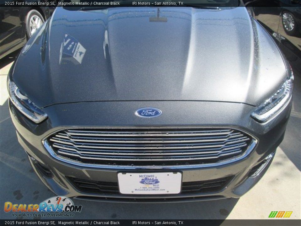 2015 Ford Fusion Energi SE Magnetic Metallic / Charcoal Black Photo #3