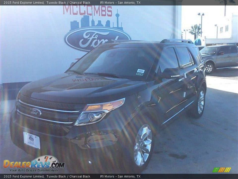 2015 Ford Explorer Limited Tuxedo Black / Charcoal Black Photo #1
