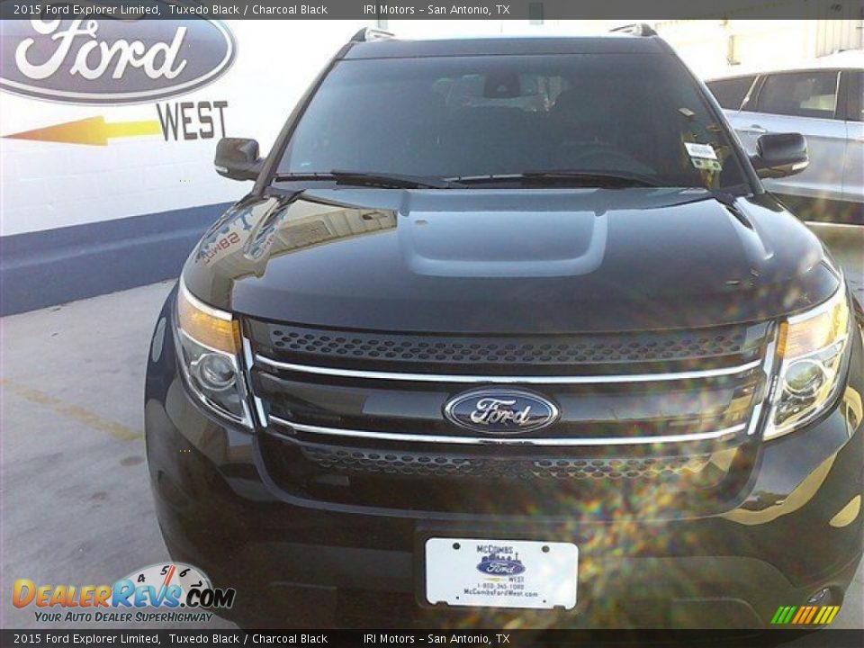 2015 Ford Explorer Limited Tuxedo Black / Charcoal Black Photo #4