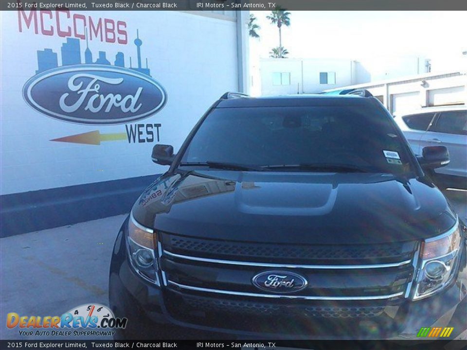 2015 Ford Explorer Limited Tuxedo Black / Charcoal Black Photo #5