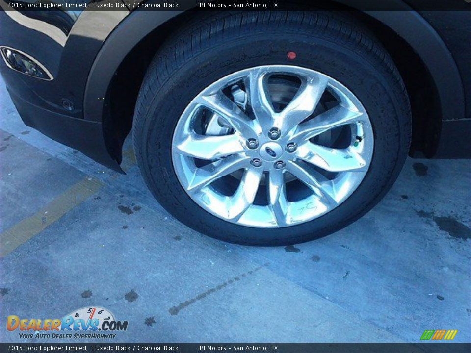 2015 Ford Explorer Limited Tuxedo Black / Charcoal Black Photo #6