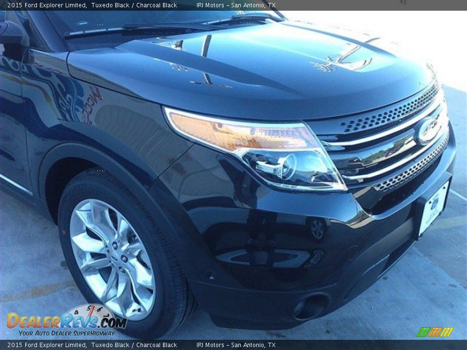 2015 Ford Explorer Limited Tuxedo Black / Charcoal Black Photo #7