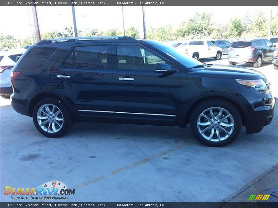 2015 Ford Explorer Limited Tuxedo Black / Charcoal Black Photo #8