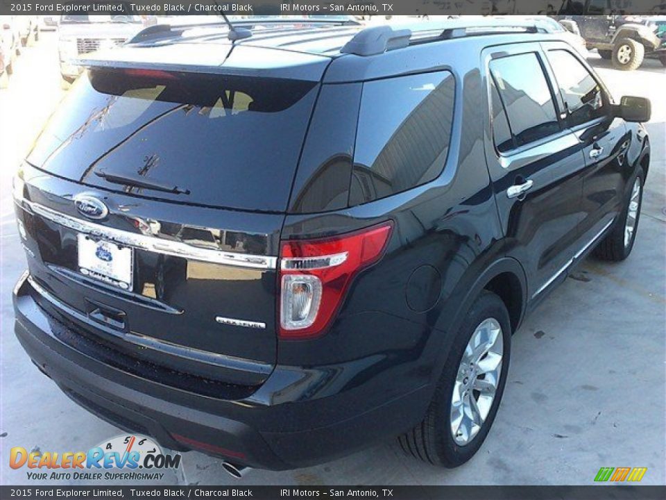 2015 Ford Explorer Limited Tuxedo Black / Charcoal Black Photo #9