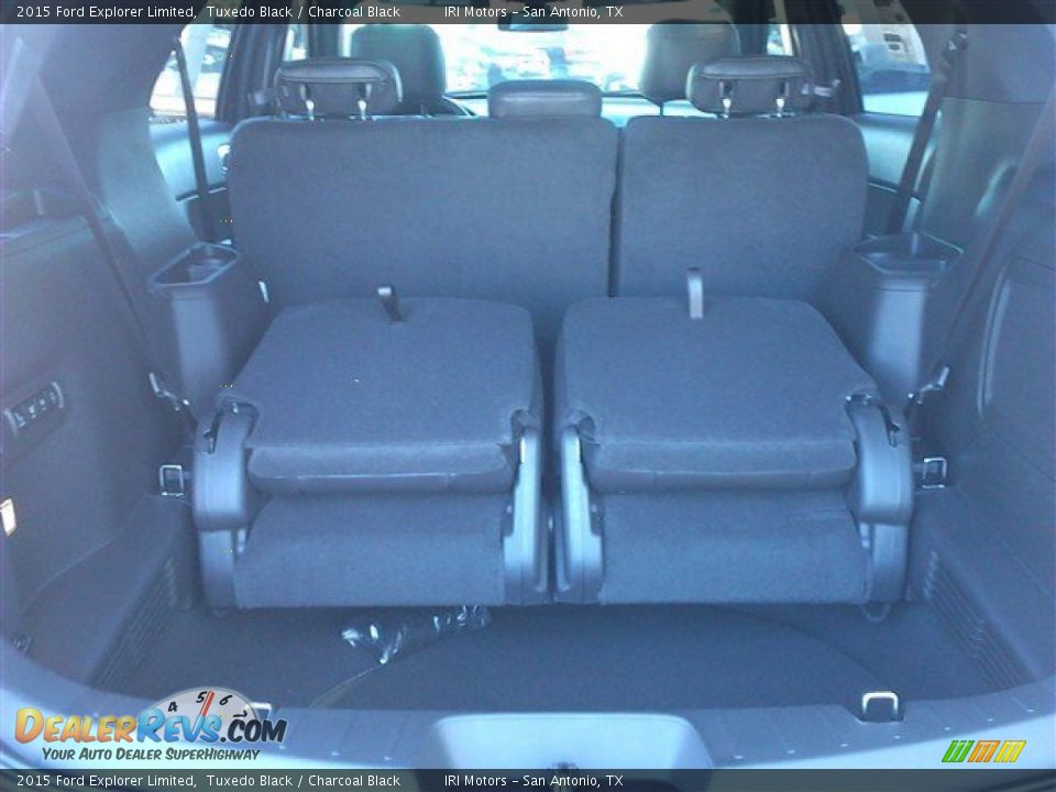 2015 Ford Explorer Limited Tuxedo Black / Charcoal Black Photo #15