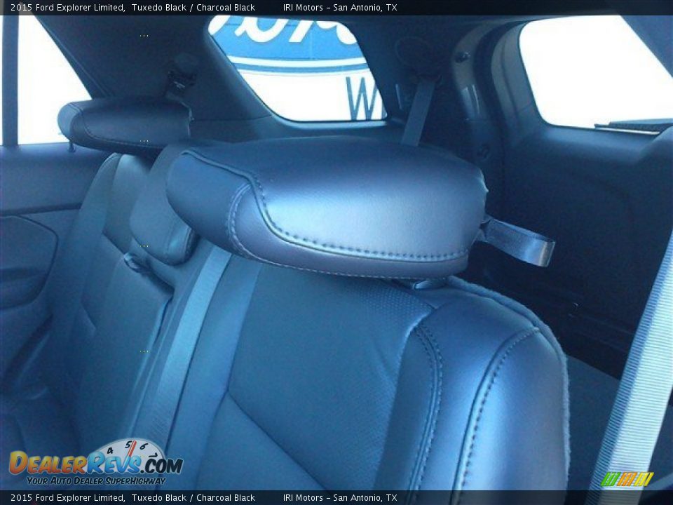 2015 Ford Explorer Limited Tuxedo Black / Charcoal Black Photo #17