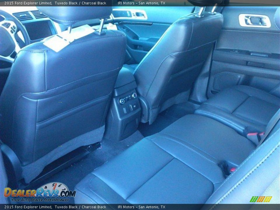 2015 Ford Explorer Limited Tuxedo Black / Charcoal Black Photo #20