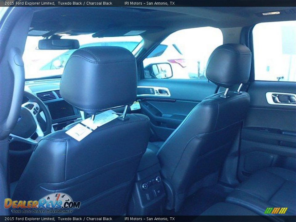 2015 Ford Explorer Limited Tuxedo Black / Charcoal Black Photo #21