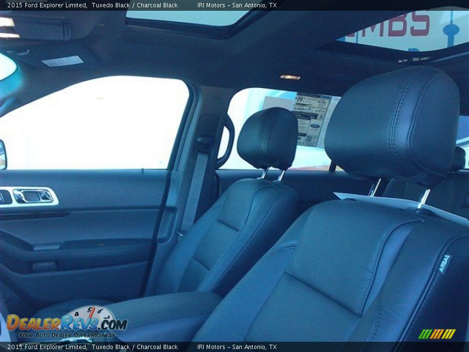 2015 Ford Explorer Limited Tuxedo Black / Charcoal Black Photo #26