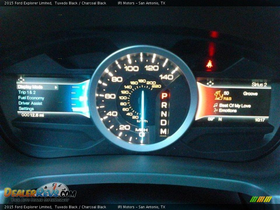 2015 Ford Explorer Limited Tuxedo Black / Charcoal Black Photo #35