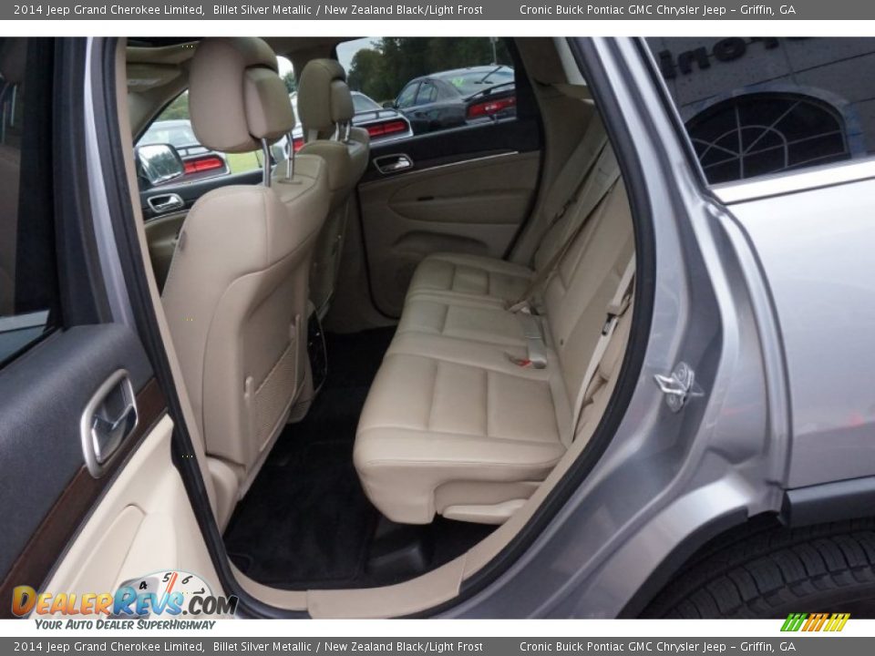 Rear Seat of 2014 Jeep Grand Cherokee Limited Photo #14