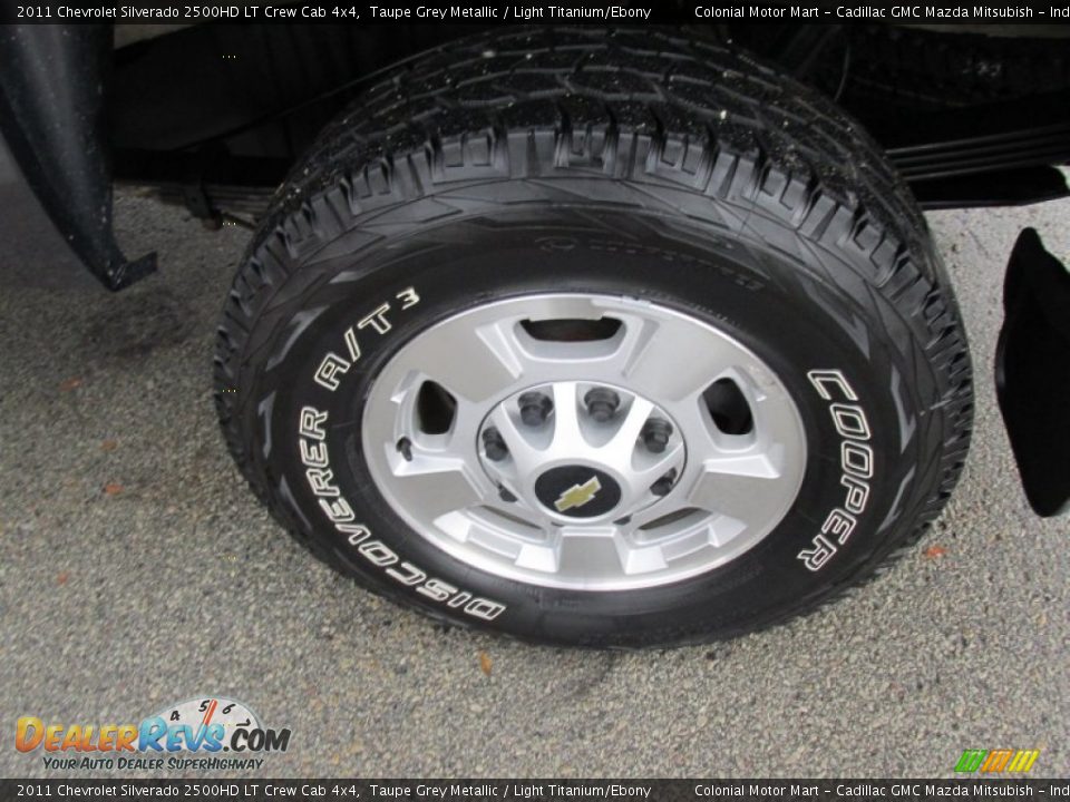 2011 Chevrolet Silverado 2500HD LT Crew Cab 4x4 Taupe Grey Metallic / Light Titanium/Ebony Photo #3