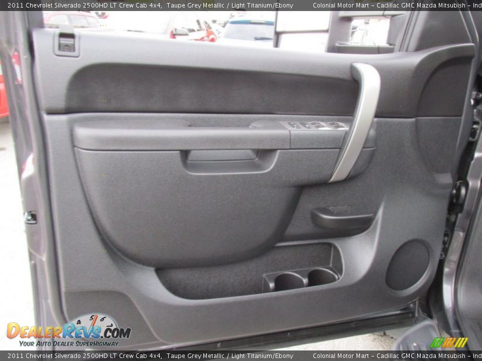2011 Chevrolet Silverado 2500HD LT Crew Cab 4x4 Taupe Grey Metallic / Light Titanium/Ebony Photo #13