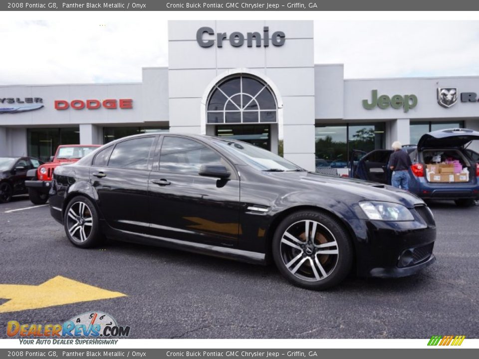 2008 Pontiac G8 Panther Black Metallic / Onyx Photo #1