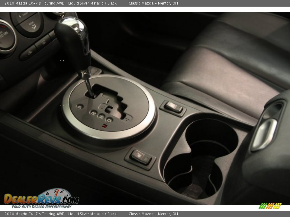 2010 Mazda CX-7 s Touring AWD Liquid Silver Metallic / Black Photo #10