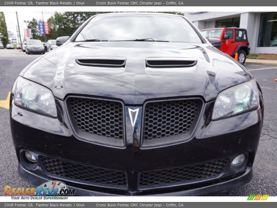 2008 Pontiac G8 Panther Black Metallic / Onyx Photo #2