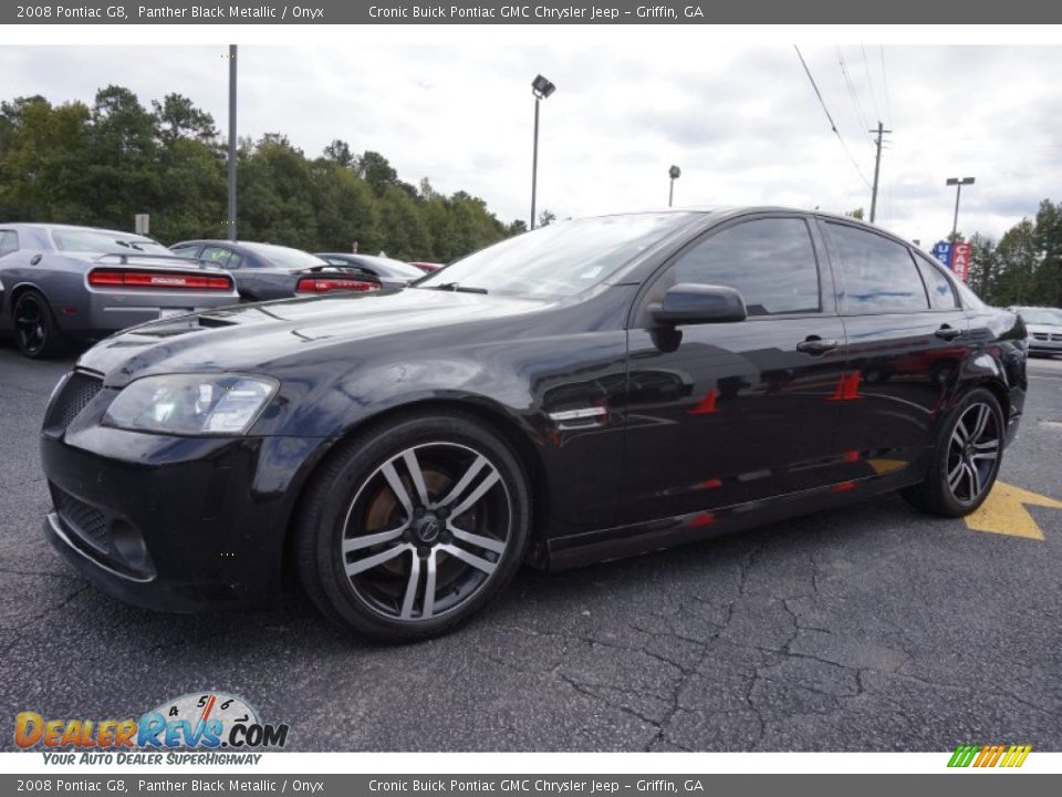 2008 Pontiac G8 Panther Black Metallic / Onyx Photo #3