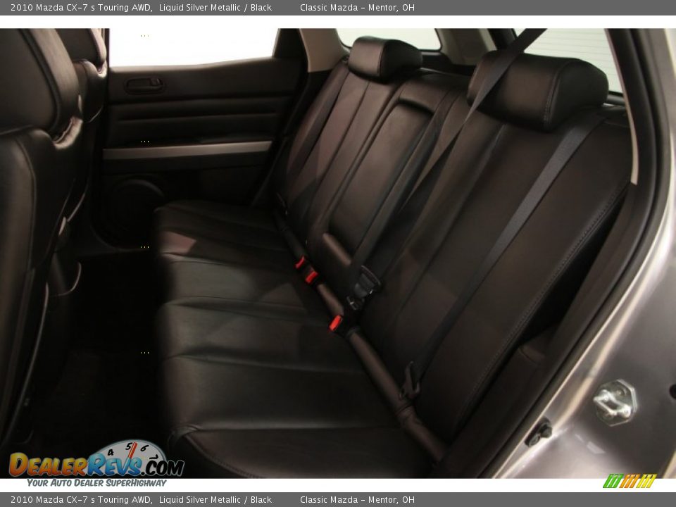 2010 Mazda CX-7 s Touring AWD Liquid Silver Metallic / Black Photo #13