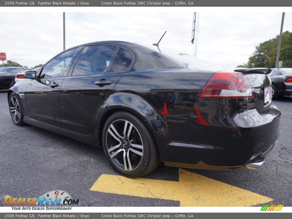 2008 Pontiac G8 Panther Black Metallic / Onyx Photo #5