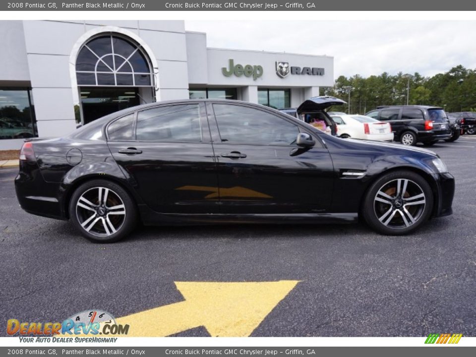 2008 Pontiac G8 Panther Black Metallic / Onyx Photo #8