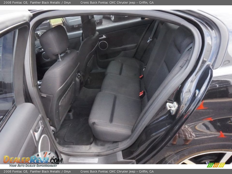 2008 Pontiac G8 Panther Black Metallic / Onyx Photo #13