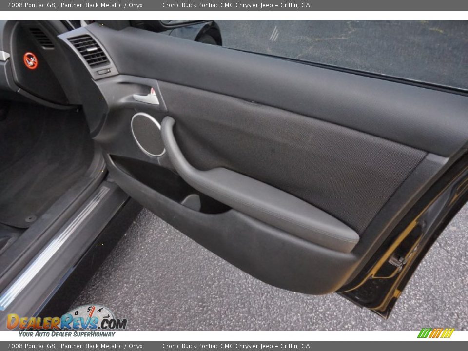 2008 Pontiac G8 Panther Black Metallic / Onyx Photo #19